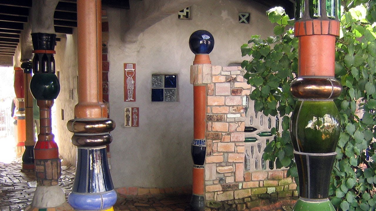 Hundertwasser Toilets - Kawakawa New Zealand