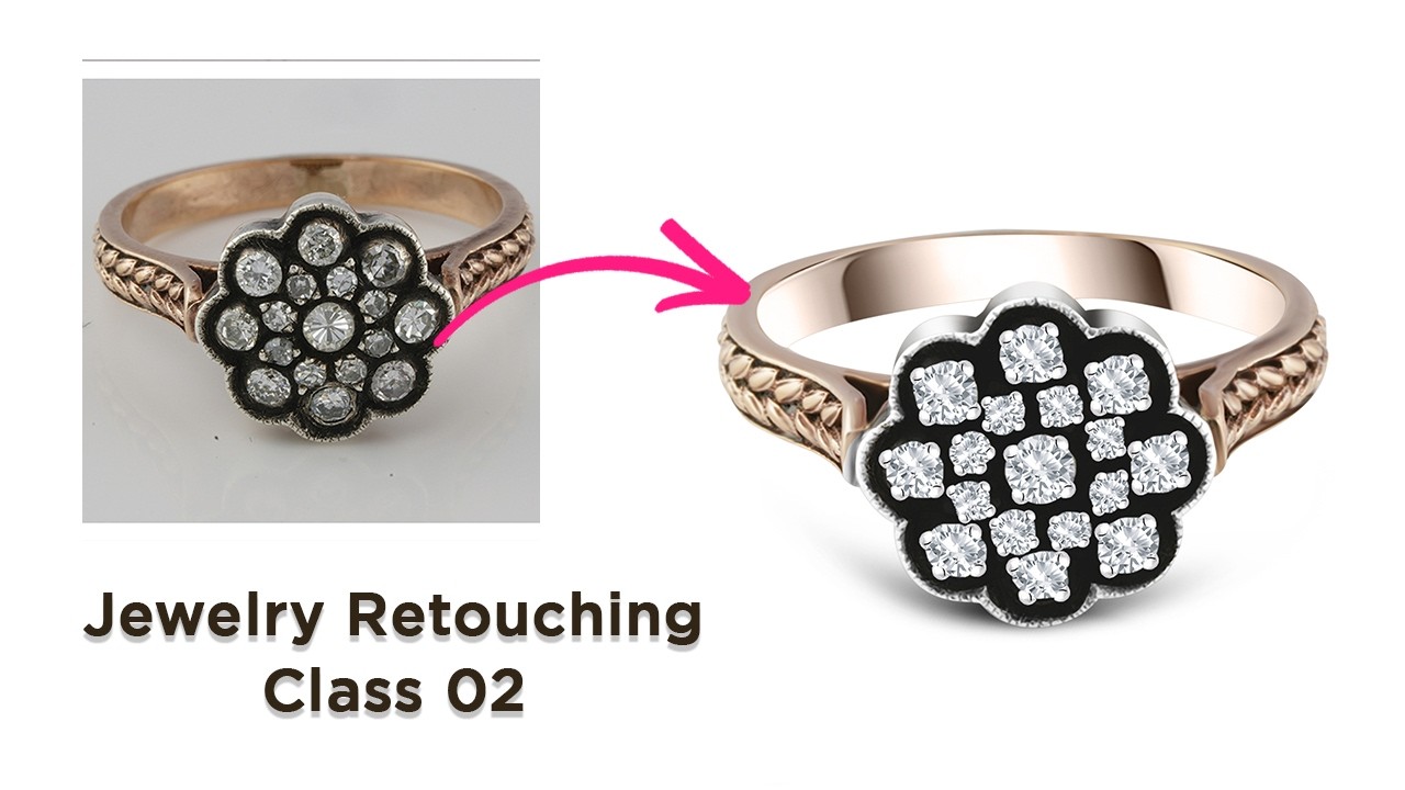 Professional High-end Jewelry Retouching Bangla Tutorial Class 02 by Sohel Rana