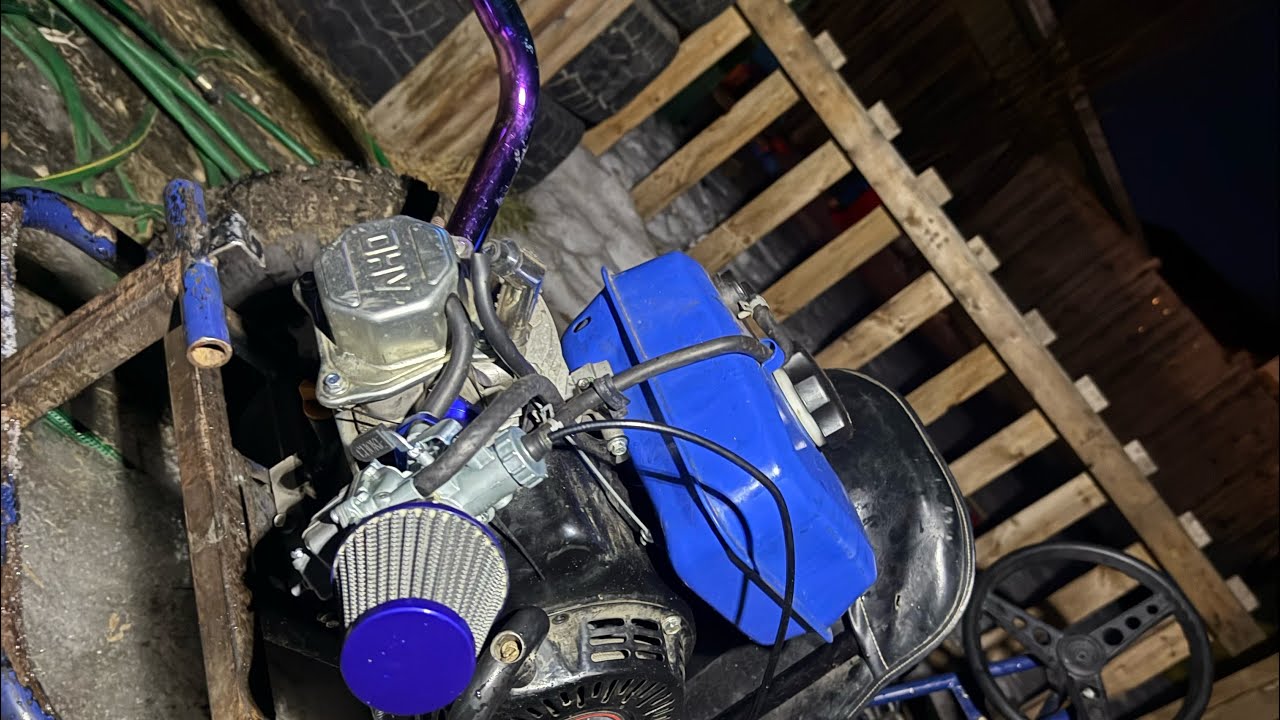 HOW TO PUT ON YOUR 10,000RPM FLYWHEEL ON YOUR 212cc PREDATOR\POWERFIST CLONE MOTORS 