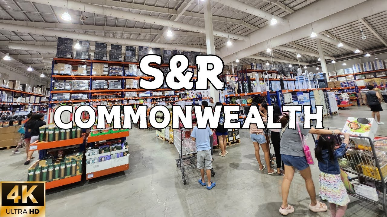 [4K] S&R COMMONWEALTH: One of the biggest branches in Quezon City! | Walking Tour Philippines 2025