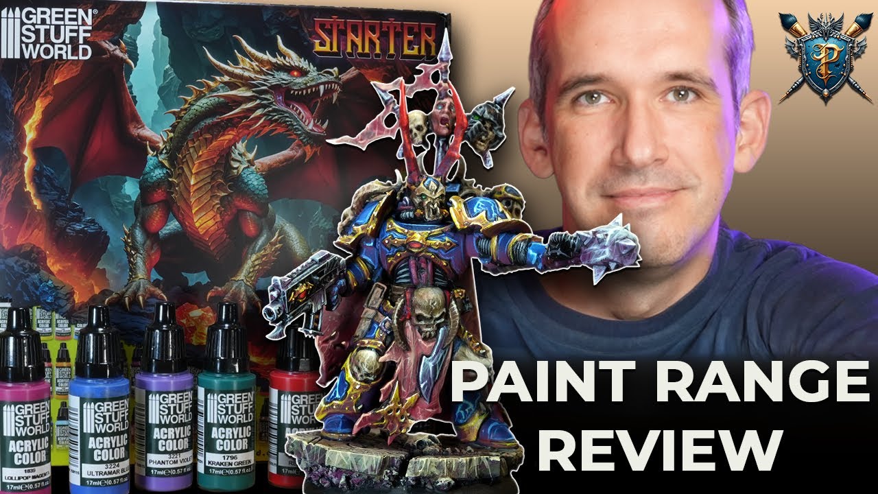 Green Stuff World Acrylic Paint Range Review (Maxx Formula)