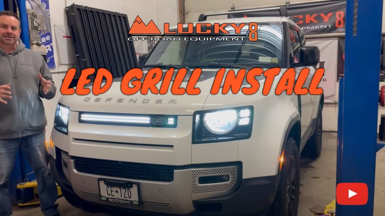 Lucky 8 Installs - L663 Defender Grill LED Kit