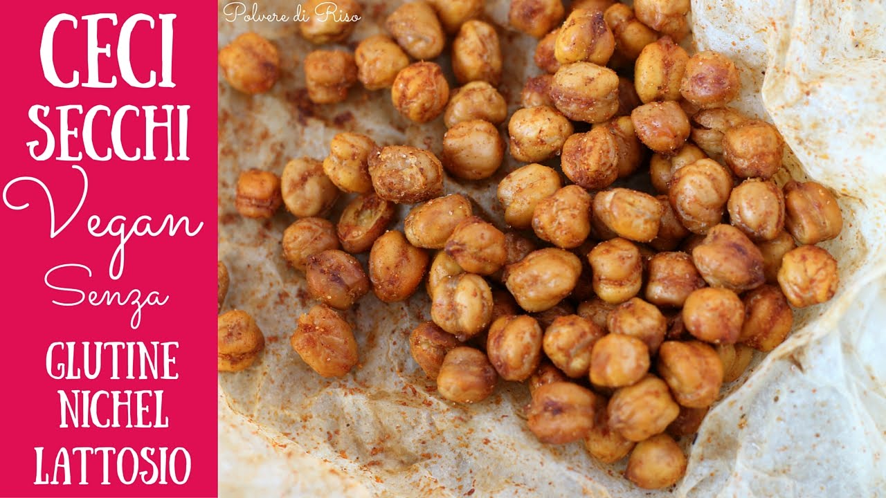 CECI CROCCANTI speziati | SNACK SANO | Polvere di Riso