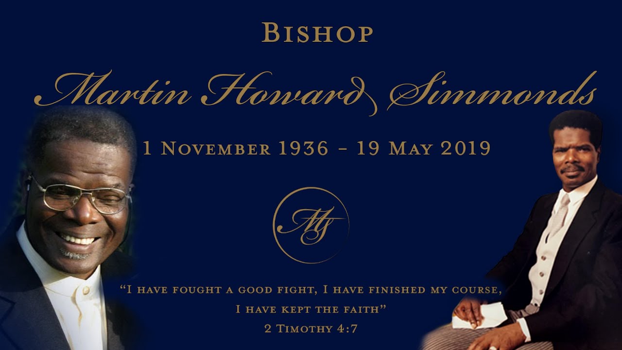 Bishop M. H. Simmonds Homegoing Service