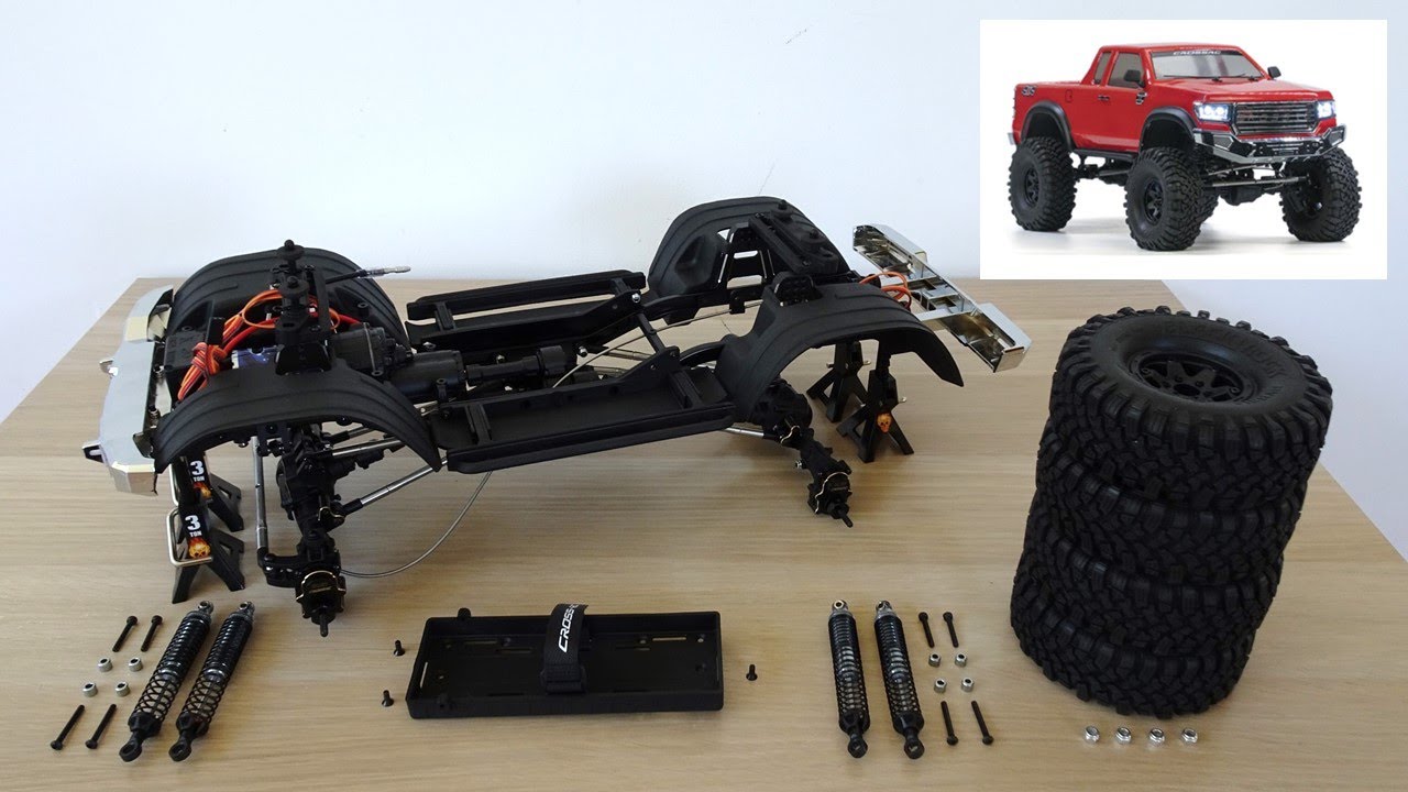 NEW Cross-RC EMO AT4V Pick-up Truck 1:10 Scale RC Crawler Kit - Chassis Kit Build with Upgrades