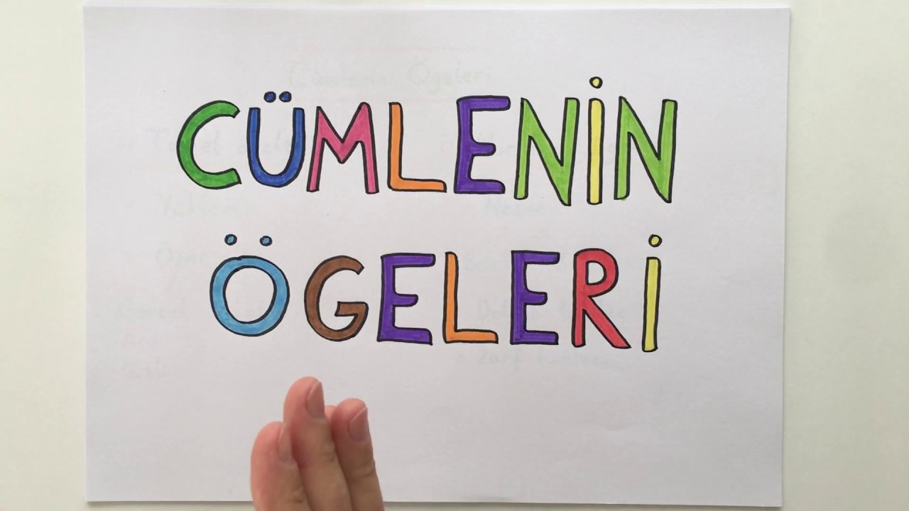 8. Sınıf TÜRKÇE/Cümlenin Ögeleri #lgs2020