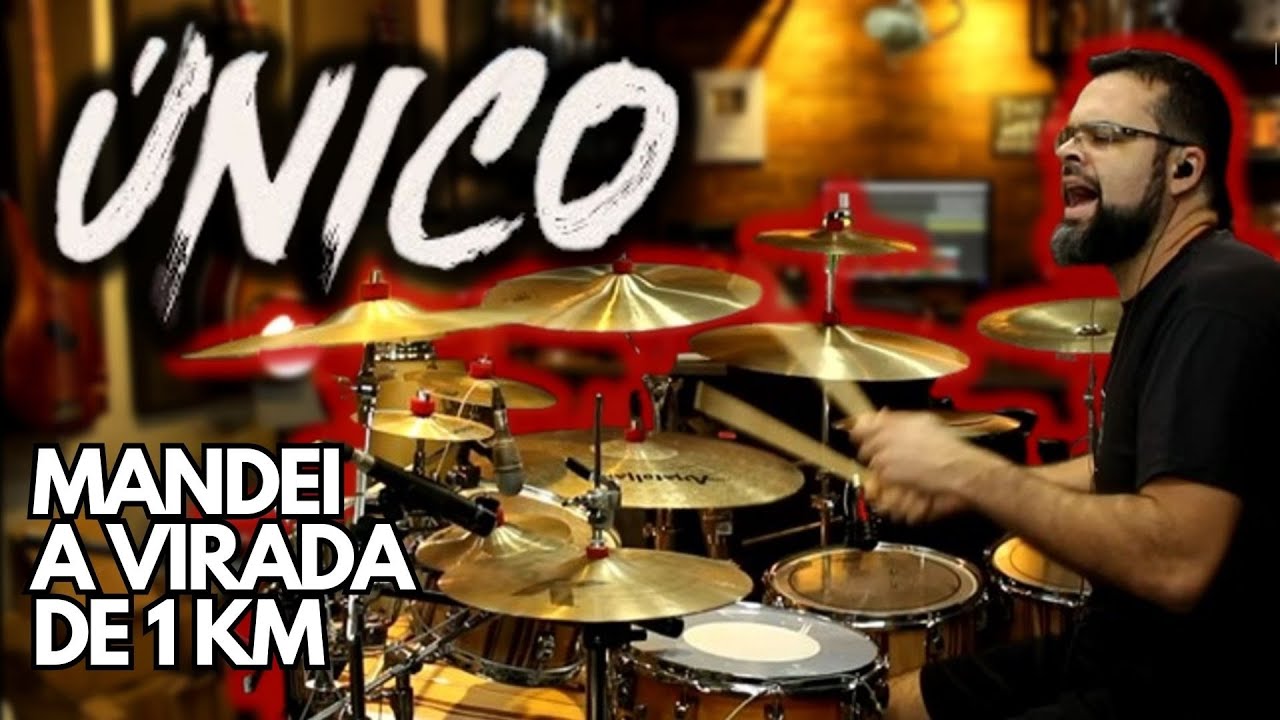 ÚNICO - DRUM COVER (FERNANDINHO) por Mateus Kerr