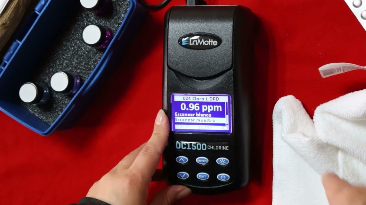 DC1500 Chlorine: El medidor de Cloro Portátil más completo