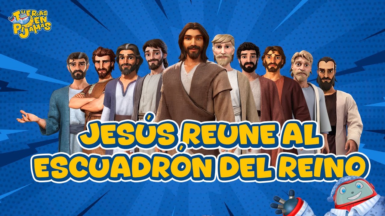Superlibro │Tuercas en Pijamas │Jes&uacute;s reune al Escuadr&oacute;n del Reino
