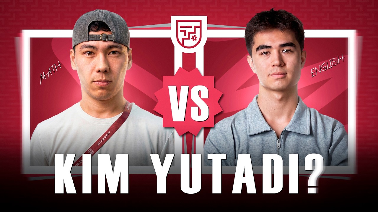 SAT INGLIZ TILI vs MATEMATIKA USTOZ l KIM YUTADI? PART