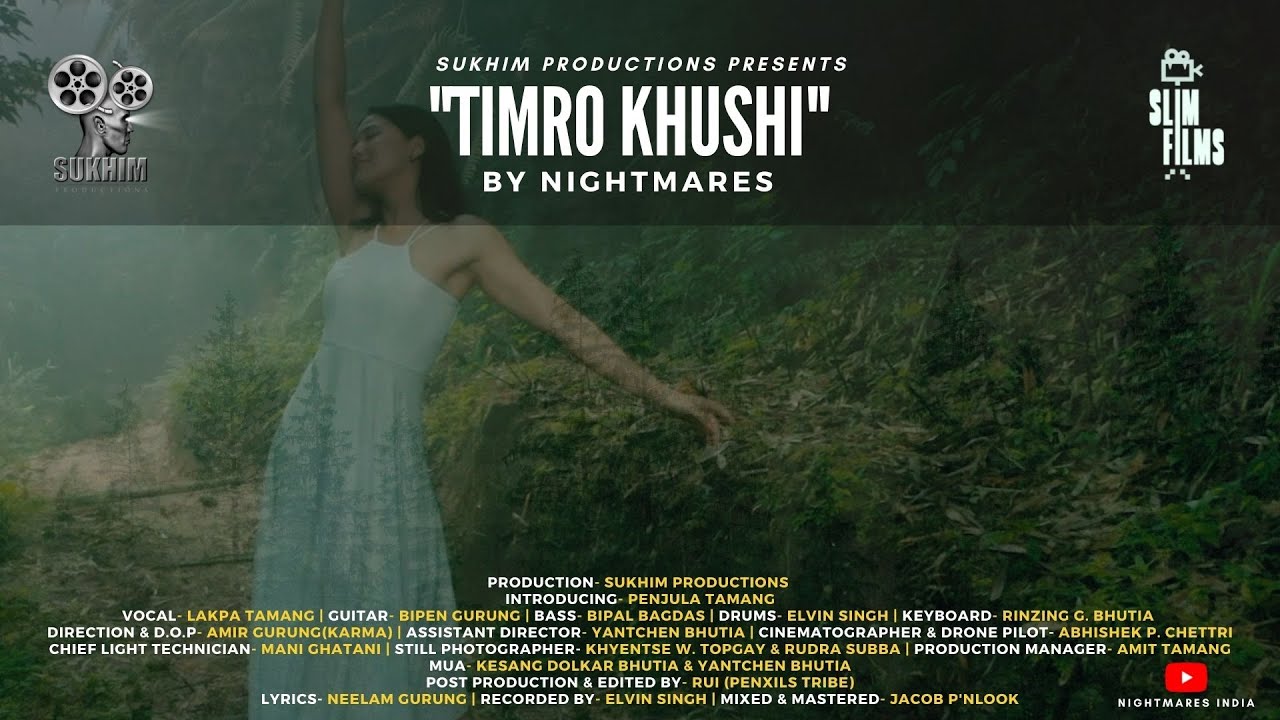 NIGHTMARES - Timro Khushi (OFFICIAL VIDEO) [Turn on caption for Lyrics]