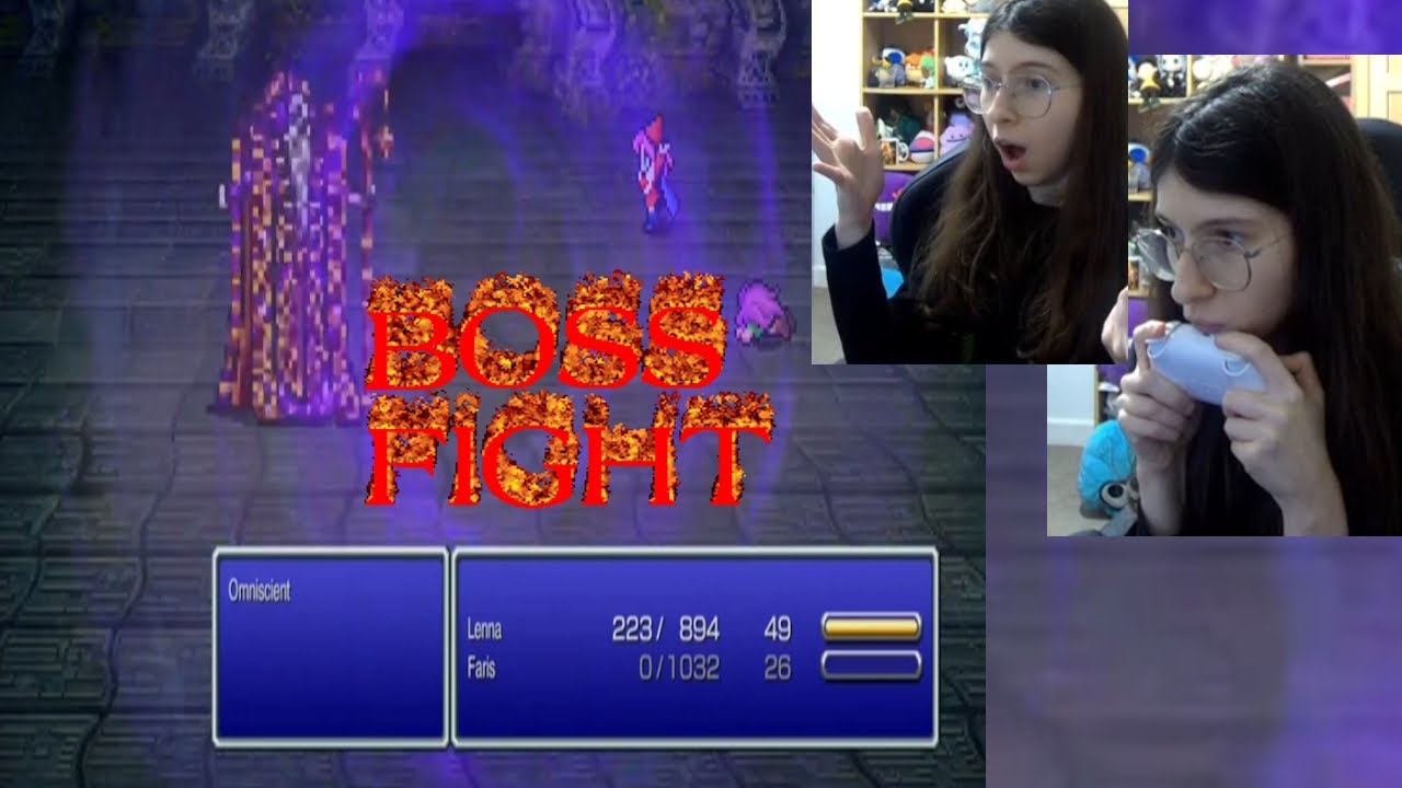 INTENSE Fork Tower Boss Fights Final Fantasy V Pixel Remaster FFV