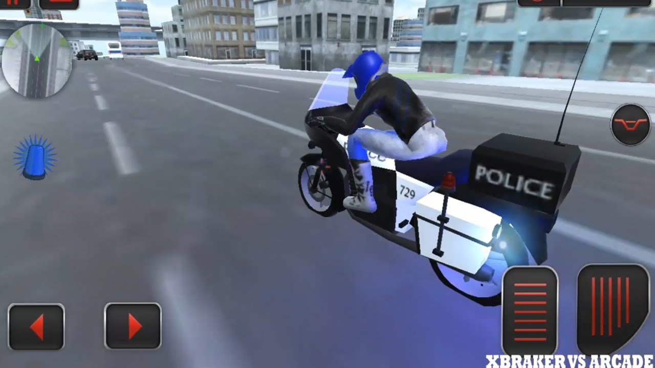 Police Moto Bike Real Gangster Chase Simulator - Android GamePlay HD