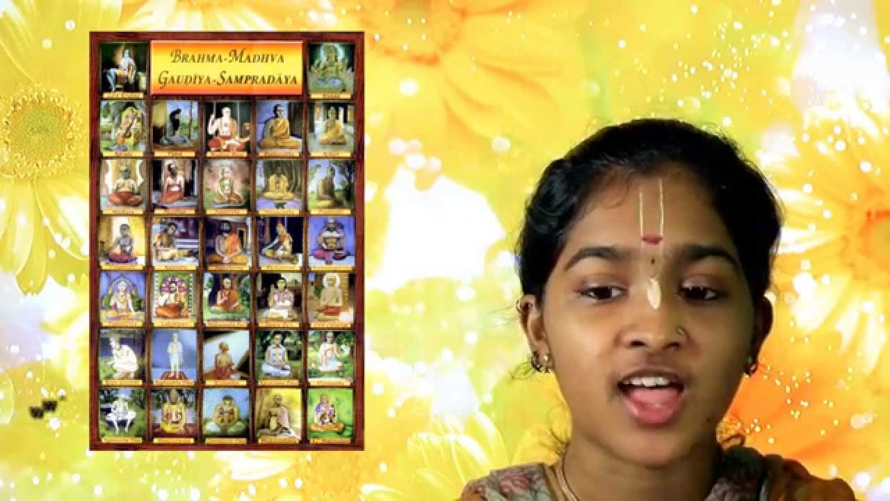 Brahma Madhva Gaudiya Sampradaya - Parampara System