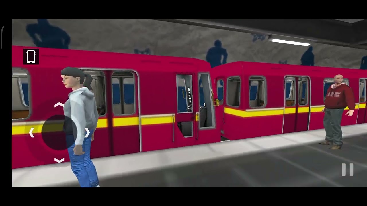 EASTERN EUROPE CENTRAL LINE PASSENGER MODE SUBWAY SIMULATOR 3D 