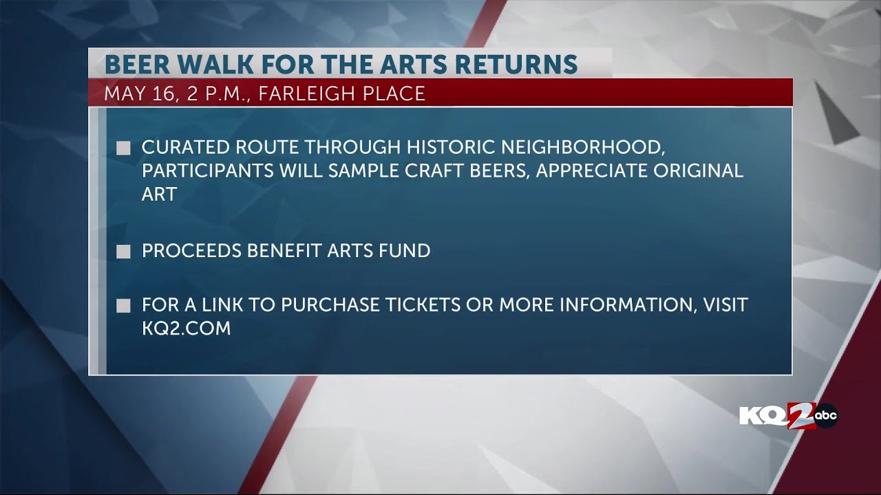 Annual Beer Walk for the Arts returns, benefits Arts Fund
