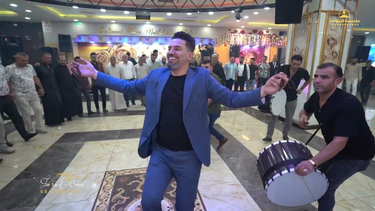 أفراح المجادمة زفاف العريس عبد الله الجاسم أحيا الحفل الفنان خالد الجبوري PART 3
