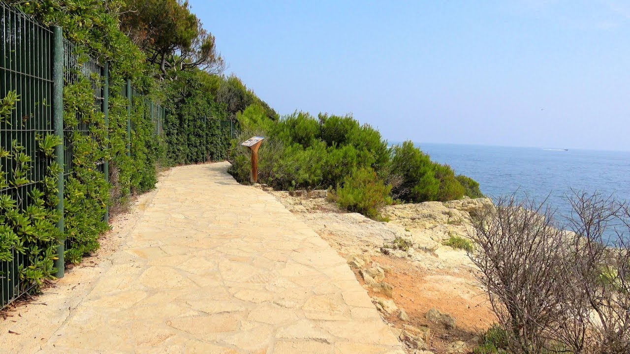 [4K] Saint-Jean-Cap-Ferrat - walking the Promenade des Fossettes (Tour de la Pointe Saint-Hospice)
