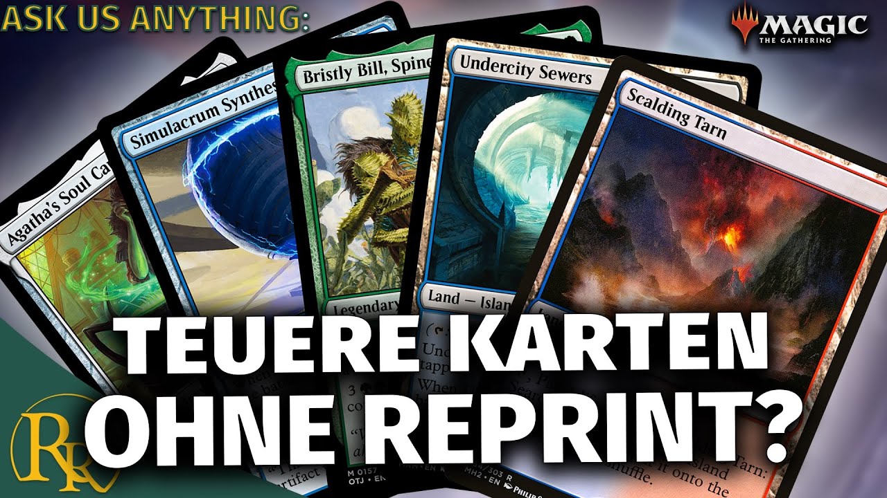 Warum werden die TEUERSTEN MTG Karten nicht REPRINTED? | Ask Us Anything XXL | Radio Ravnica