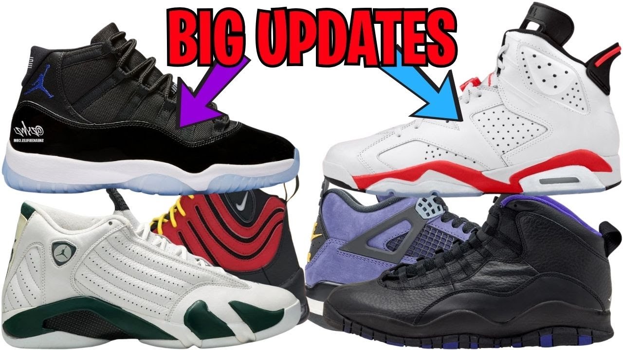 BIG UPDATES: AIR JORDAN 11 SPACE JAM 2026, AJ 6 WHITE INFRARED, AJ 1 ROYAL, AJ 10 SACRAMENTO, + MORE