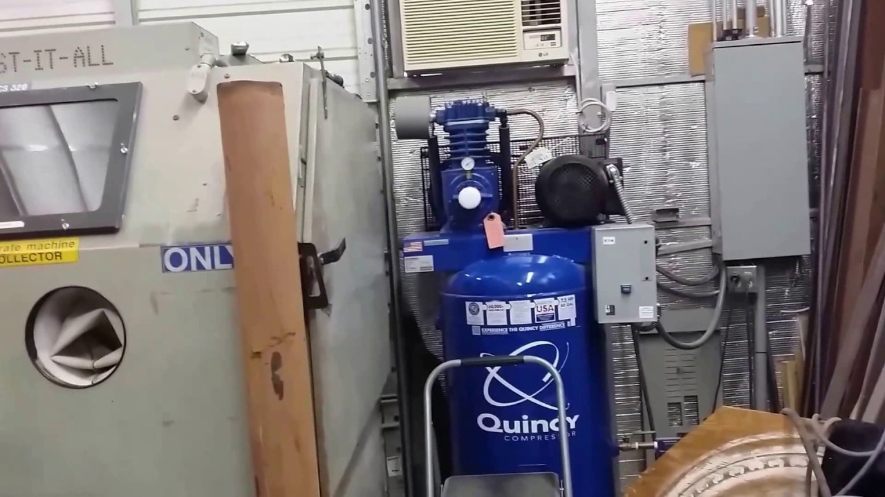 Quincy Compressor Repair  Part 2