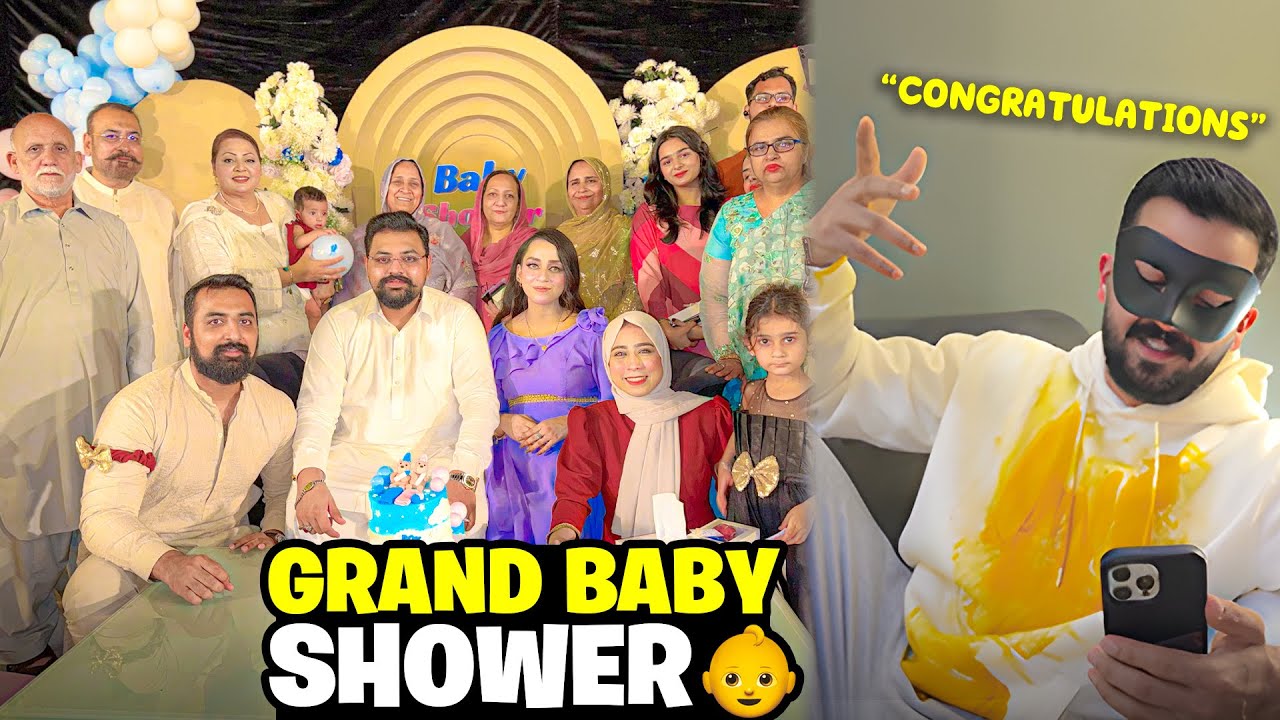 Grand Baby Shower of Asjad and Marium😍Missing Emaan & Kivan🥺