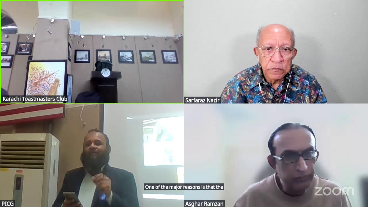 Karachi Toastmasters Club Meeting