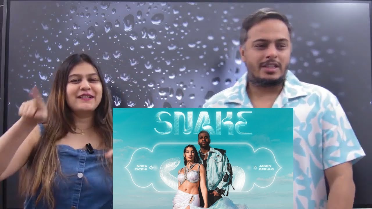Nora Fatehi & Jason Derulo - Snake Reaction