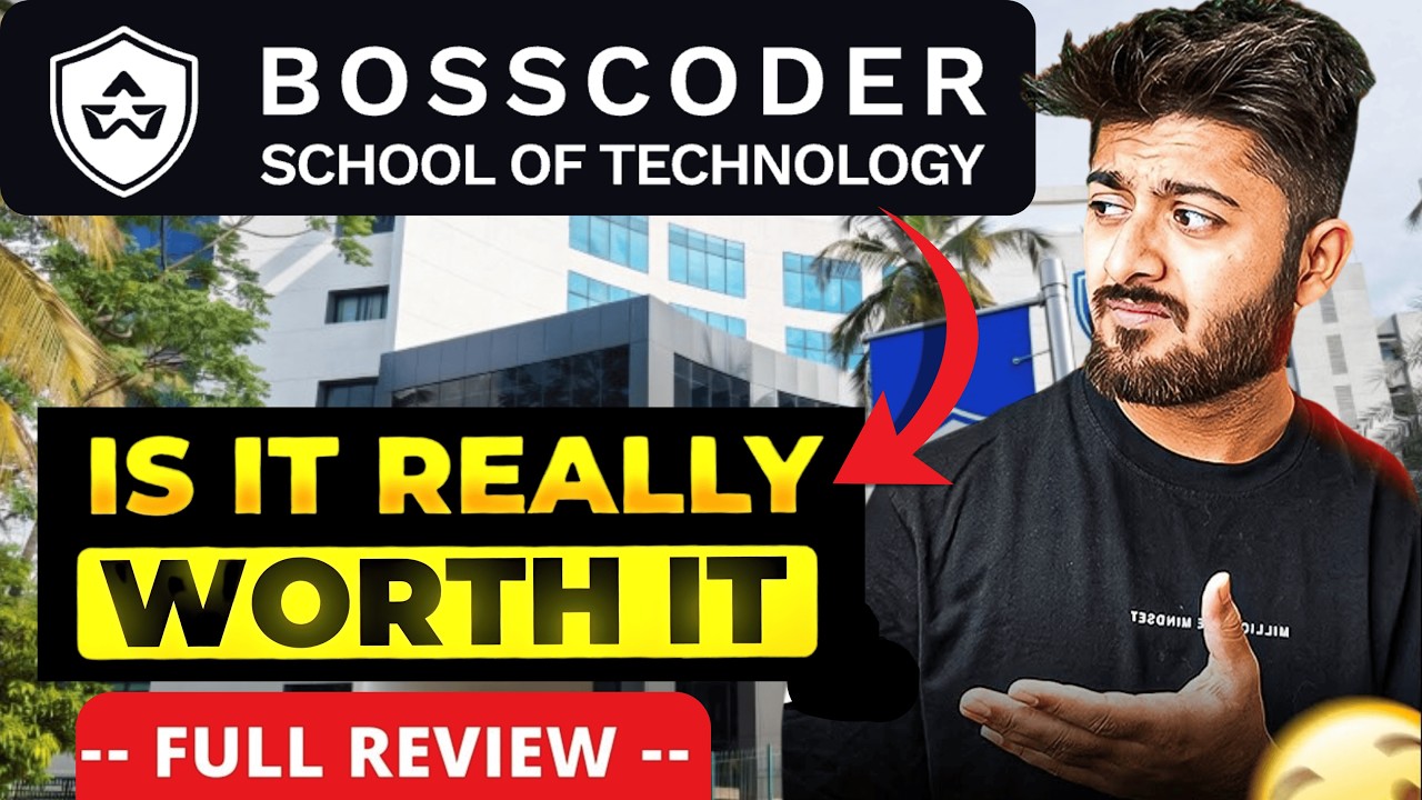 Bosscoder School of Technology Full Review #iitjee #jee #college #study