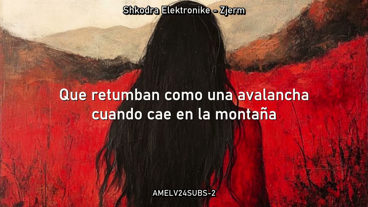 Shkodra Elektronike - Zjerm | Albania 🇦🇱 | Official Music| #Eurovision2025 [SUB ESPAÑOL]