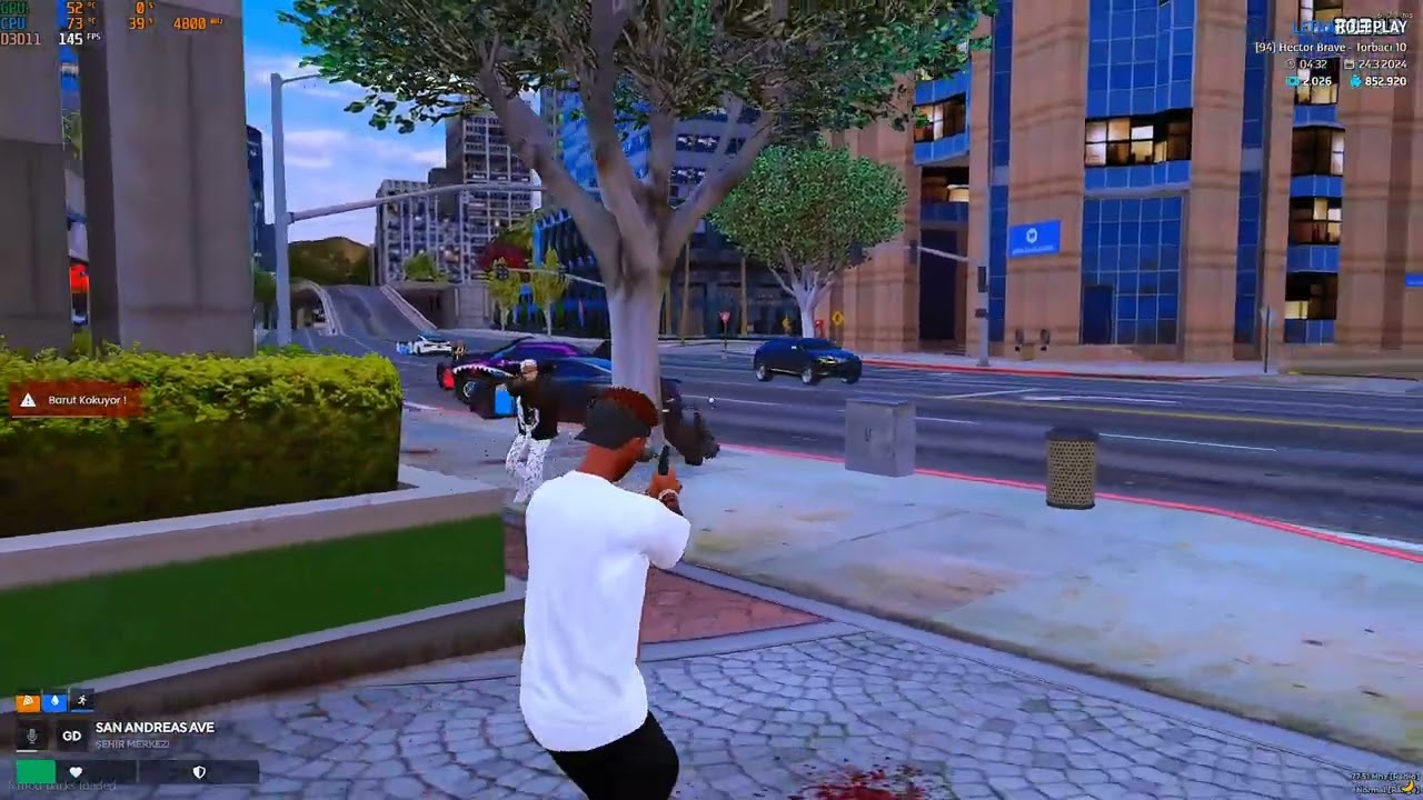 PKK'lı sunucusundan q attık 🤪#nomercy #gta5 #shapimartinez #fivemrp