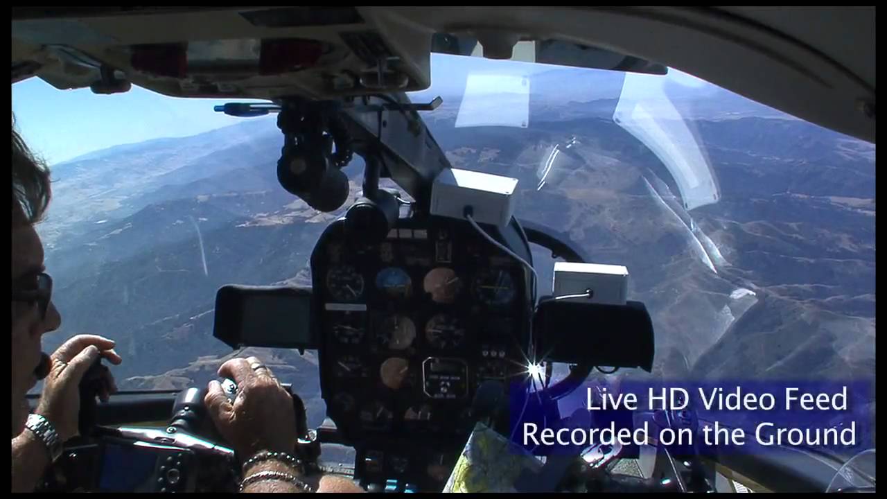 AOptix Technologies Defense Lasercom Movie - Airborne to Ground Lasercom Link