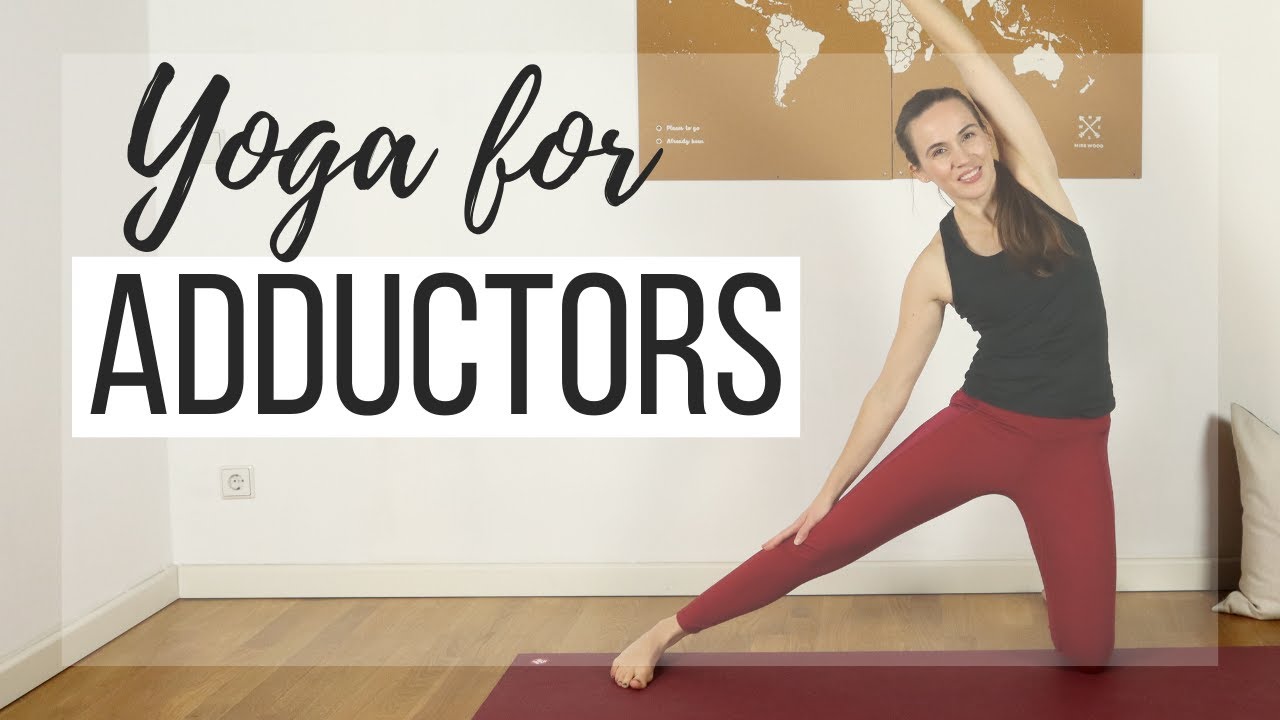 Yoga for ADDUCTORS and GROIN - Open your inner thighs // Day #21 Yoga Challenge From Head to Toe