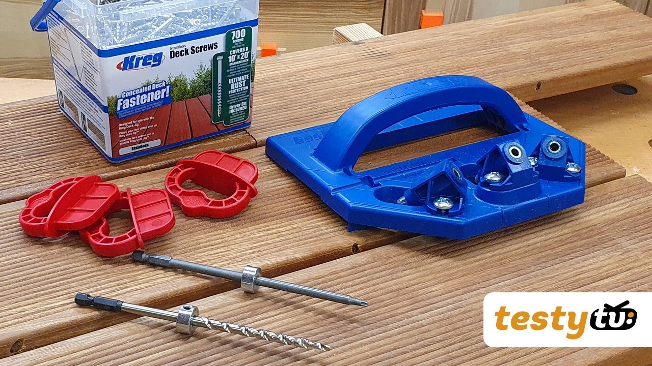 Kreg: Deck Jig - system do ukrytego montażu deski tarasowej