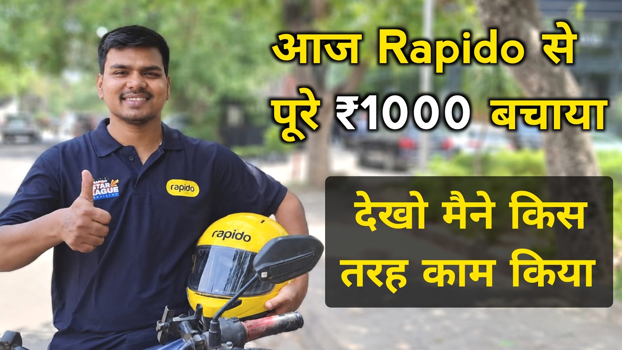 How Much Earn From Rapido Bike Per Day? Rapido Bike Taxi Full Day Earning Report India