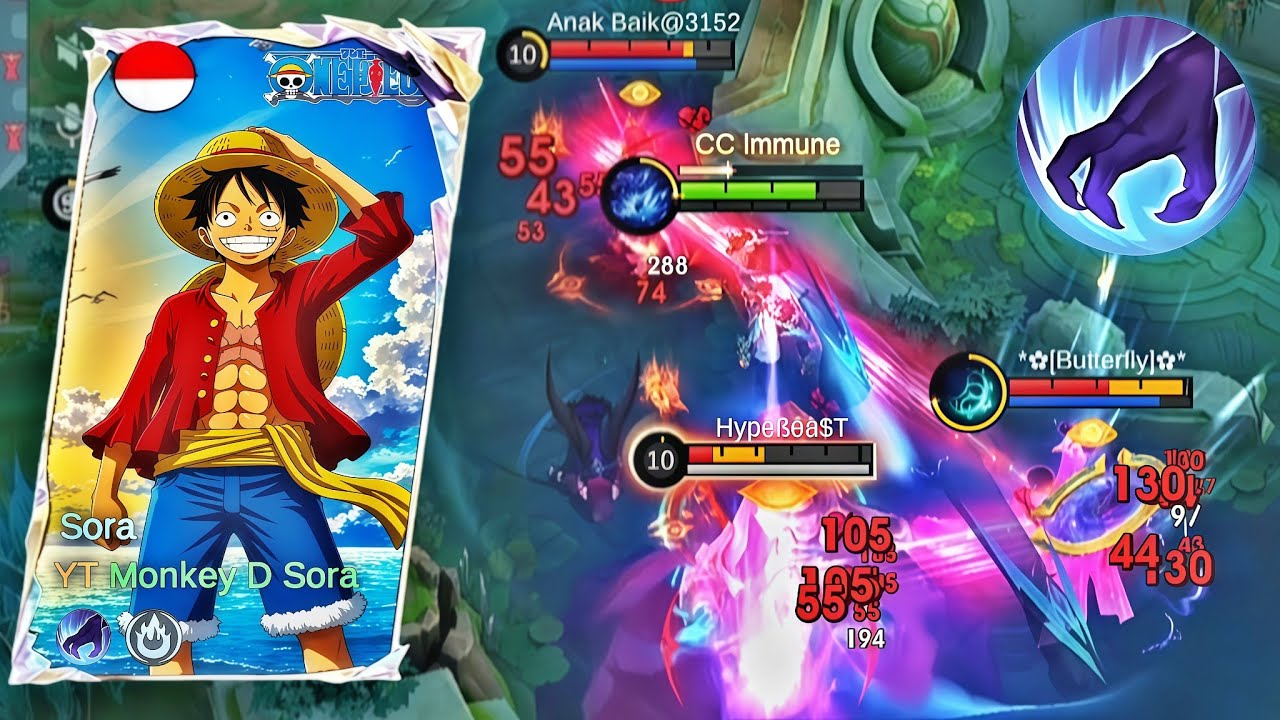 WTF damage‼️Sora jungler kekebalan tubuh bakalan broken di season depan