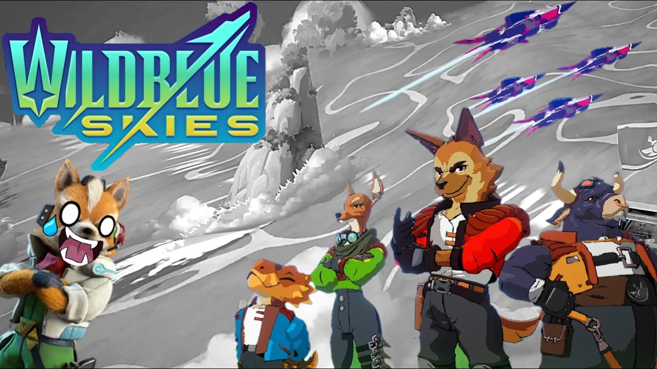 The Star Fox Rip Off Demo Is Here! | Wild Blue Skies Demo