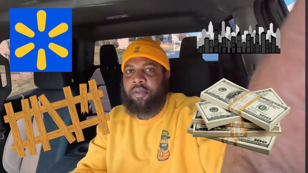 Walmart Spark! Забор покупателей развалился у меня на глазах (Прекрасный вид на город)
