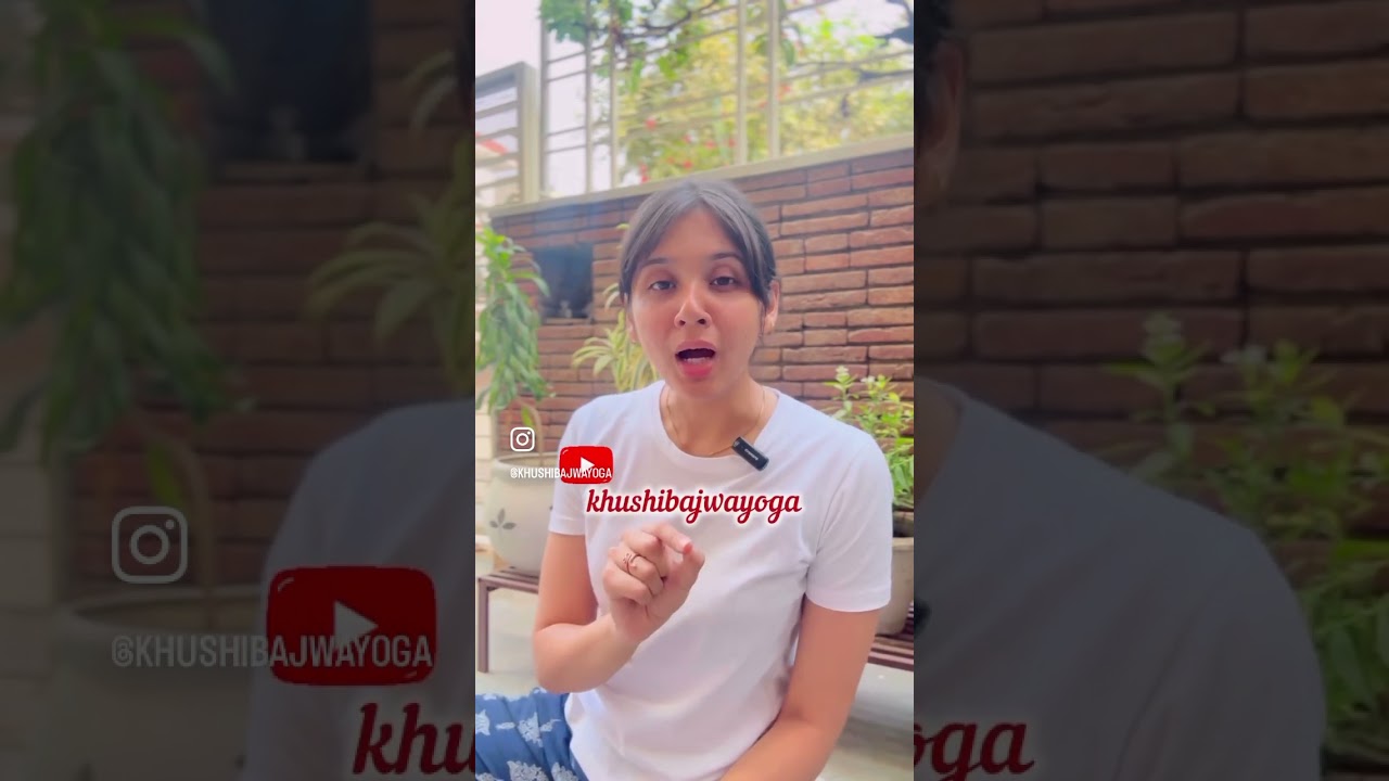 Check the description 👇🏻🥰 #khushibajwayoga #howtomeditate
