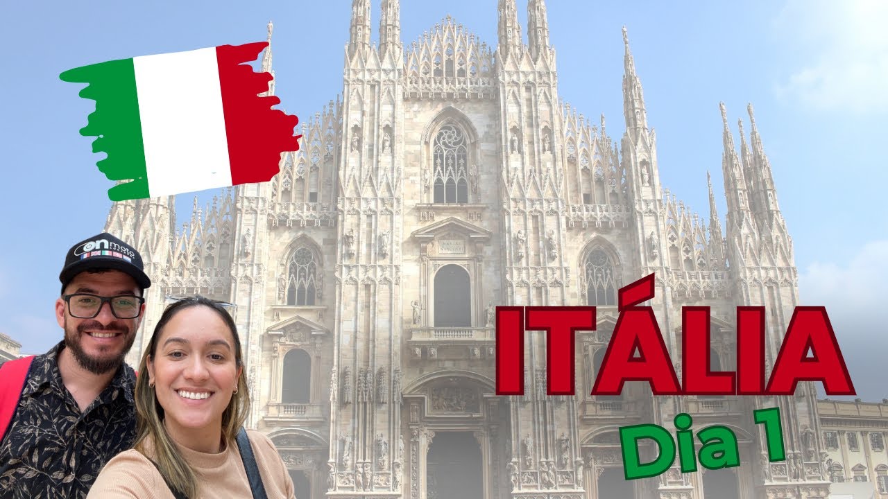 Primeiras impressões da Itália 🇮🇹 Saindo de Londres para Milão!