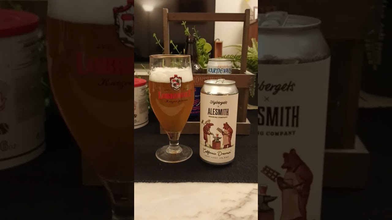 # 2824 Stigbergets Bryggeri x Alesmith Brewing Co California Dreamin West Coast IPA 6.8 % 
