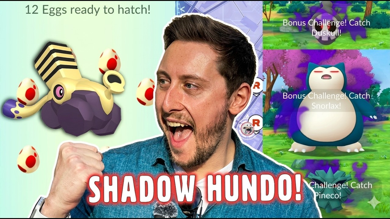 I Got a SHADOW HUNDO?! + 12x 12km Eggs For Shiny Varoom! Steeled Resolve Taken Over | Pok&eacute;mon GO