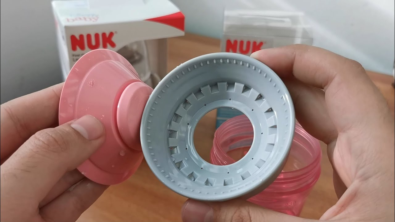 Чашка-непроливайка NUK Magic Cup 360° с защитой от проливания — как это работает