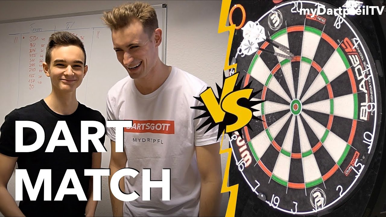 DART DUELL im 501 Double-Out Modus zwischen Timm und Til - myDartpfeil