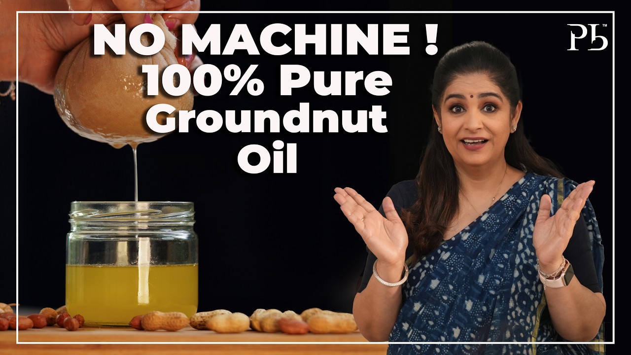 Homemade Groundnut Oil | Stop Buying Adulterated Oil! Pankaj Bhadouria
