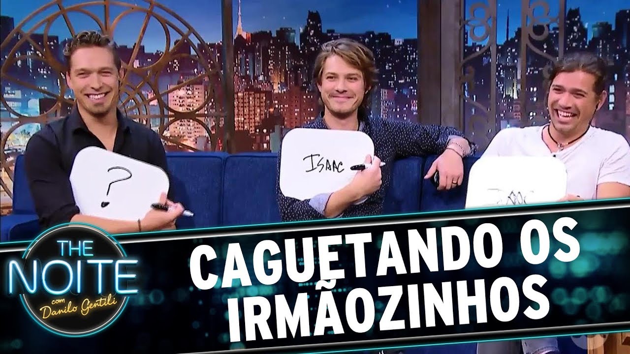 Caguetando os irmãozinhos com Hanson | The Noite (11/09/17)