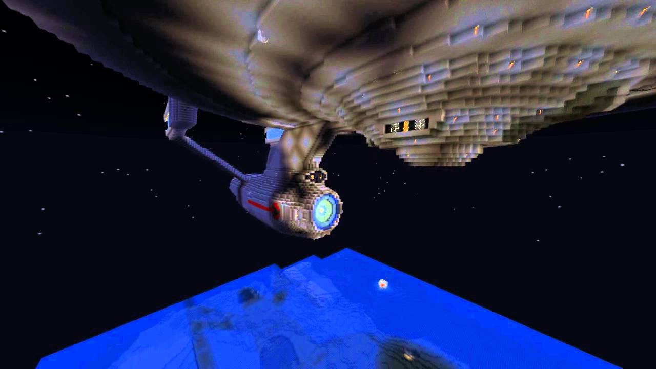 Minecraft 1:1 Starship Enterprise NC-1701A Refit