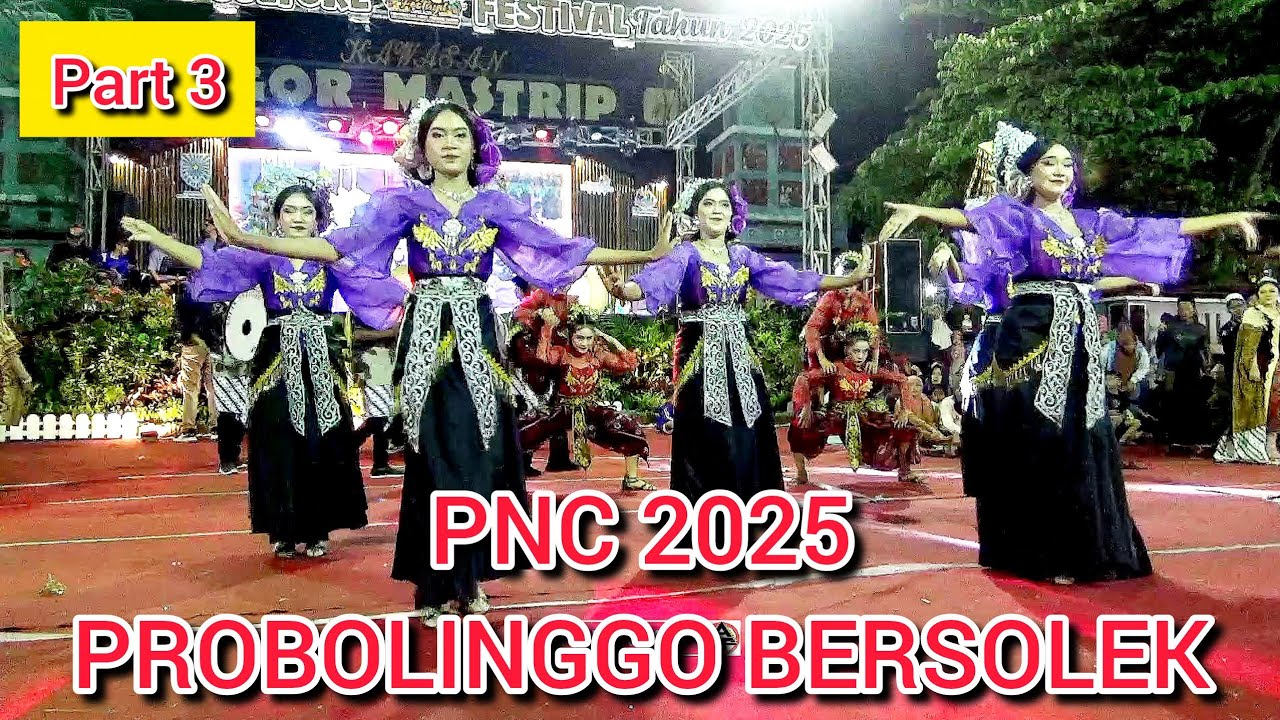 PART 3 PNC 2025 ATRAKSI DI PANGGUNG UTAMA BERSAMA DINAS PENDIDIKAN DAN KEBUDAYAAN KOTA PROBOLINGGO