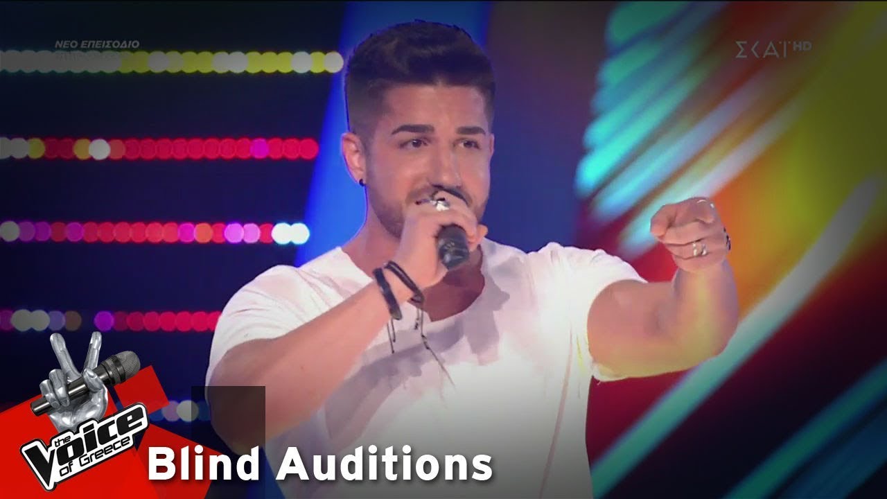 Νίκος Αγαπίου - Εμένα θες | 3o Blind Audition | The Voice of Greece