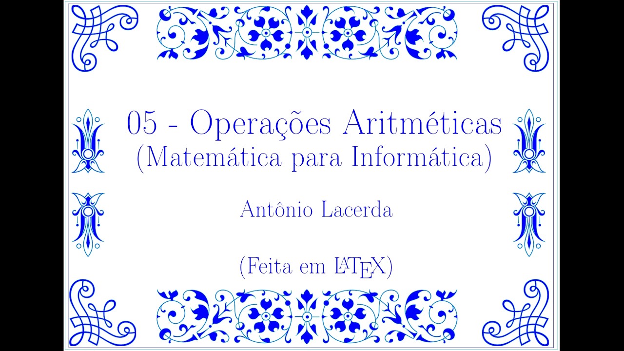 (MPI)(05) Operações aritméticas